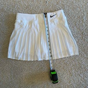 Small White Nike Tennis Skirt